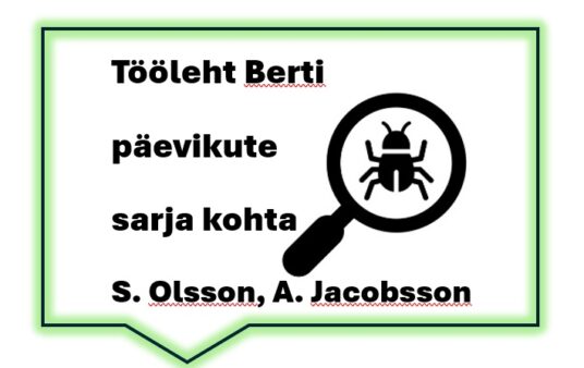 Tööleht Berti päevikute sarja kohta