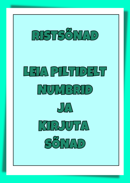 Ristsõnad II