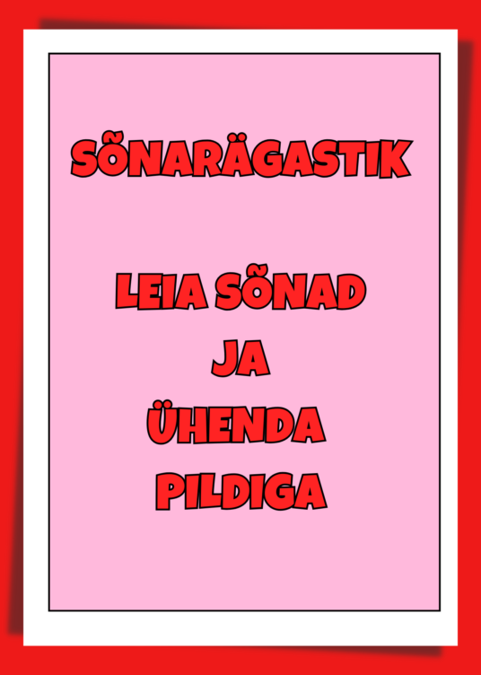 Sõnarägastik