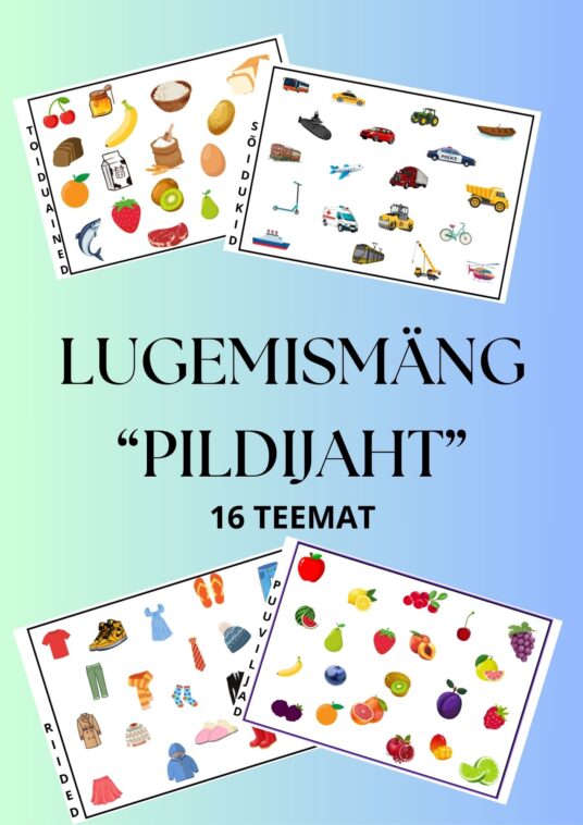 Lugemismäng "Pildijaht"