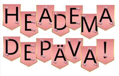 Emadepäeva bänner - Head emadepäeva!