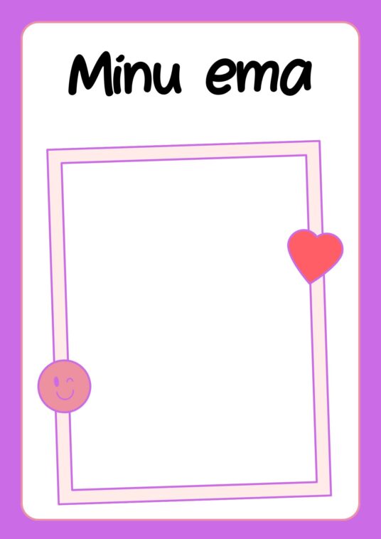 "Minu ema" töölehed - Image 3