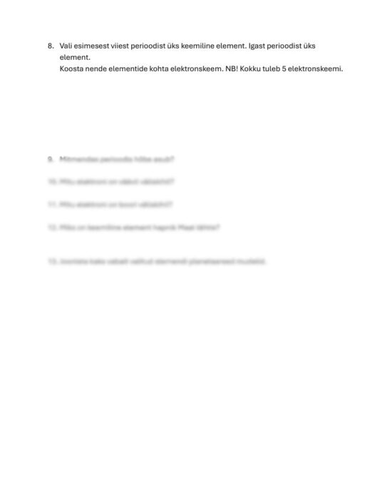 Kontrolltöö - aatom ja aatomi tunnused - Image 2