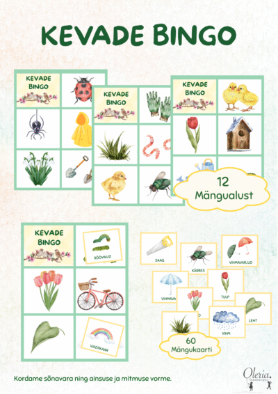 Kevade BINGO