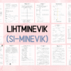 -SI-MINEVIK (LIHTMINEVIK) - TÖÖLEHTEDE KOMPLEKT