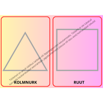 KUJUNDITE PLASTILIINIMATID