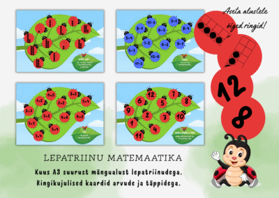 LEPATRIINU MATEMAATIKA. 6 ÕPPEMÄNGU.