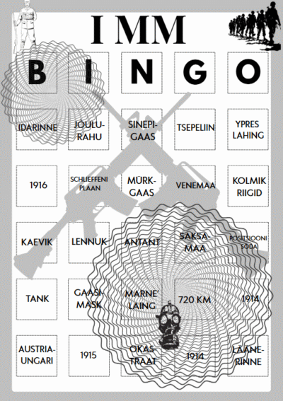 I MM 1914-1915 bingo lahing