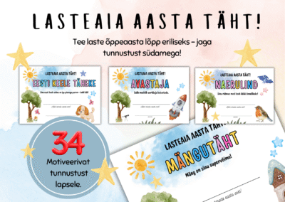 MOTIVEERIVAD TUNNUSTUSED LASTELE.
