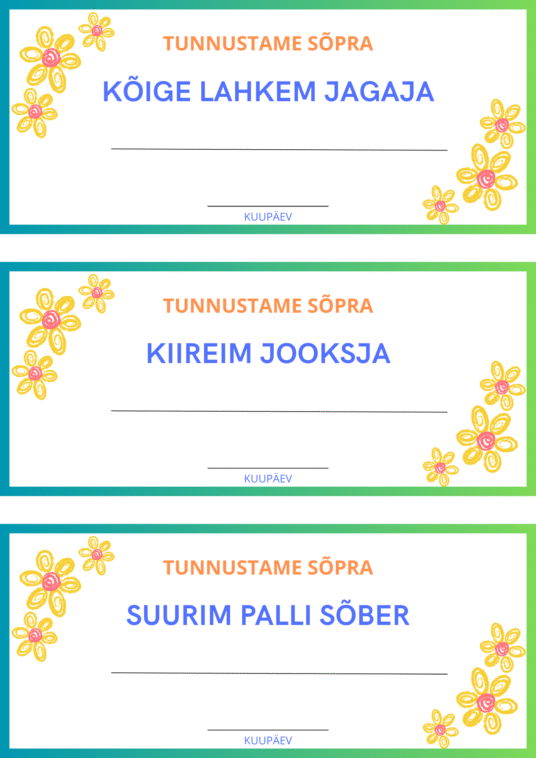 TUNNUSTAME SÕPRU - Image 2