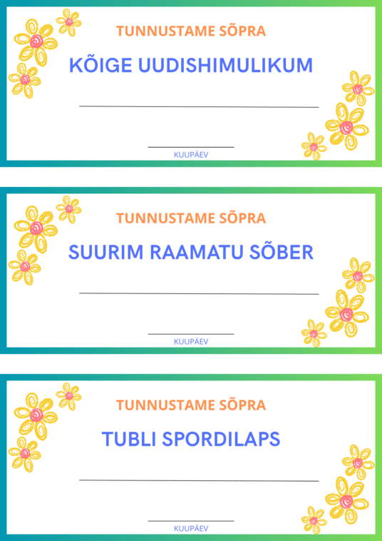 TUNNUSTAME SÕPRU - Image 3