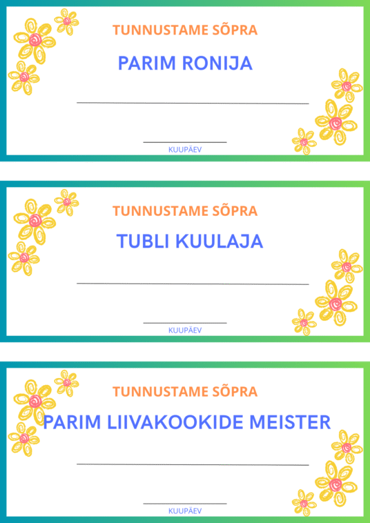 TUNNUSTAME SÕPRU - Image 6