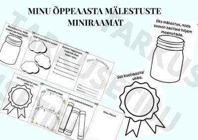 Minu õppeaasta mälestuste miniraamat
