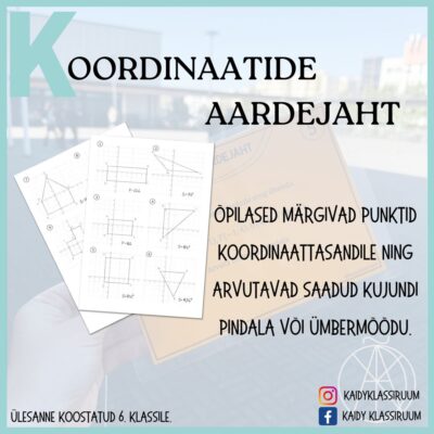 Koordinaatide aardejaht 6.klassile