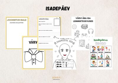 Isadepäev, töölehed
