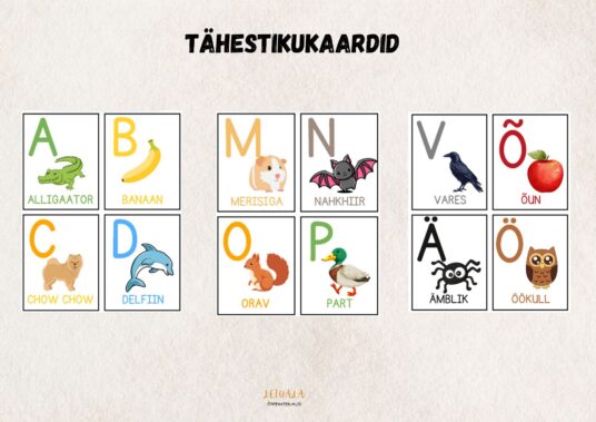 Tähestikukaardid - Image 2