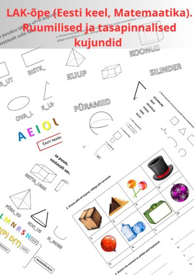 LAK-õpe: Eesti Keel ja Kujundid