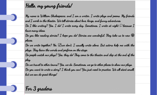 Pr. Simple practice from W. Shakespeare`s perspective - Image 2
