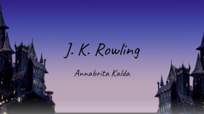 J.K Rowling slaidiesitlus