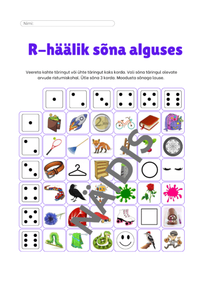 R-hääliku kõnesse viimine