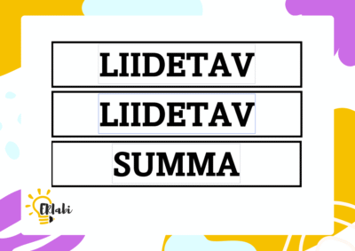 Matemaatika_tehtekomponentide nimetused