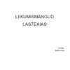 Liikumismängud lasteaias