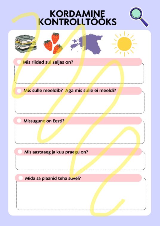 A1 kordamine kontrolltööks - Image 3