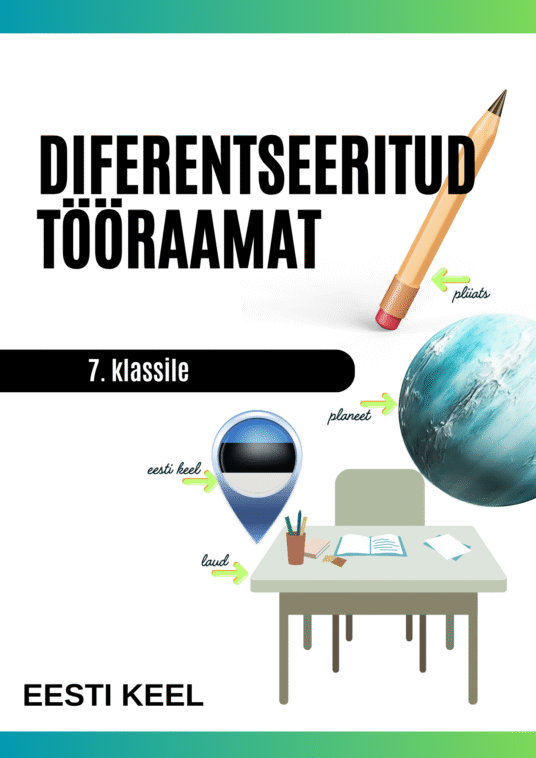 Diferentseeritud tööraamat 7.klassile XIV osa