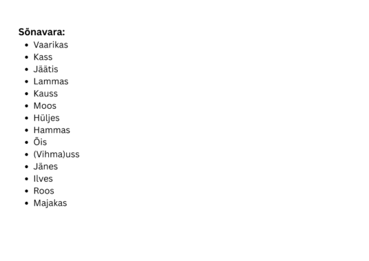 S-UNO: S-häälik sõna lõpus - Image 3
