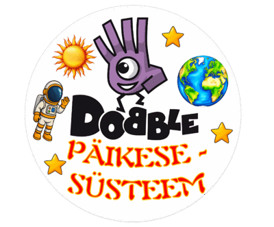 DOBBLE mäng - PÄIKESESÜSTEEM