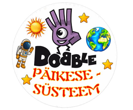 DOBBLE mäng - PÄIKESESÜSTEEM