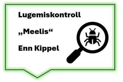 Lugemiskontroll "Meelis" Enn Kippel