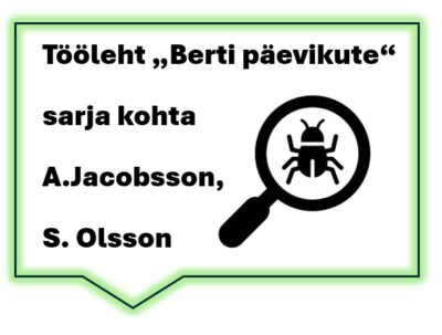 Tööleht "Berti päevikute" sarja kohta