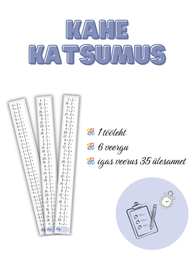 Kahe katsumus