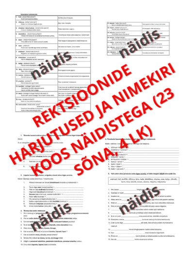 Rektsioonid selgeks! Harjutused + näidete kogu (vene) 2. osa