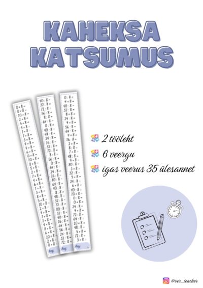 Kaheksa katsumus