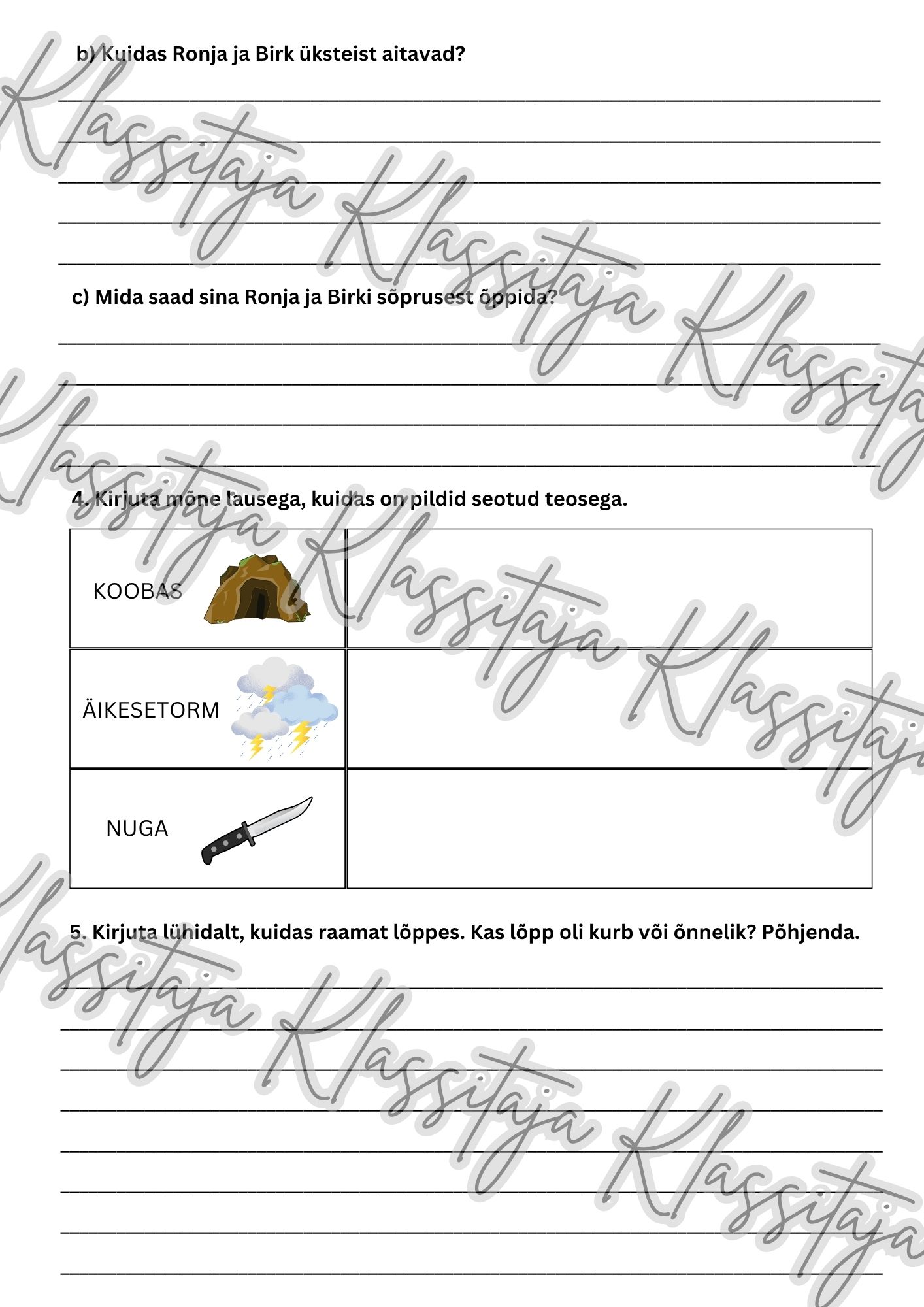 Lugemiskontroll "RÖÖVLITÜTAR RONJA" - Image 3