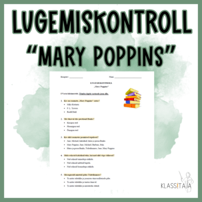 Lugemiskontroll "MARY POPPINS"