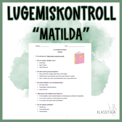 Lugemiskontroll "MATILDA"