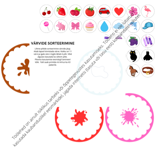 VÄRVIDE SORTEERIMINE