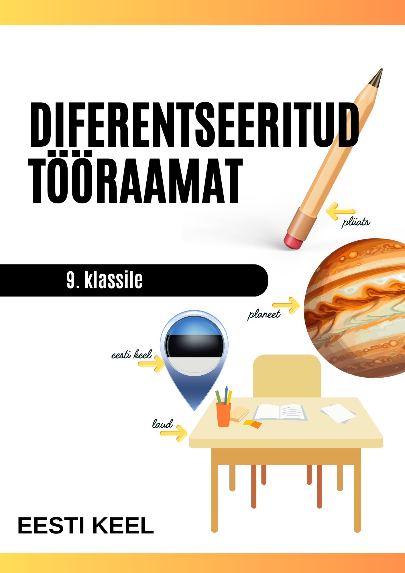 Diferentseeritud tööraamat 9.klassile IV osa