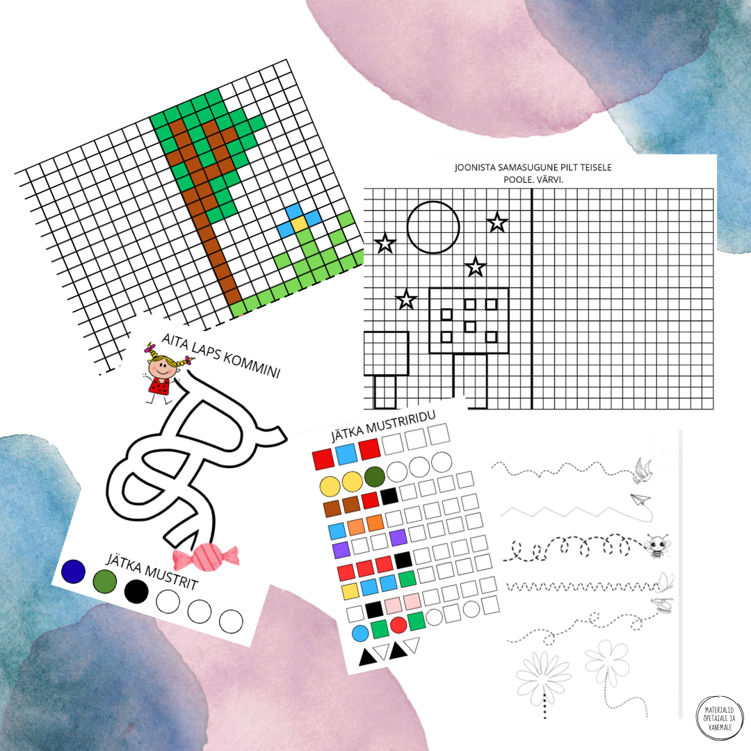 Peegeldamine, sümmeetria, mustrid, punktiir