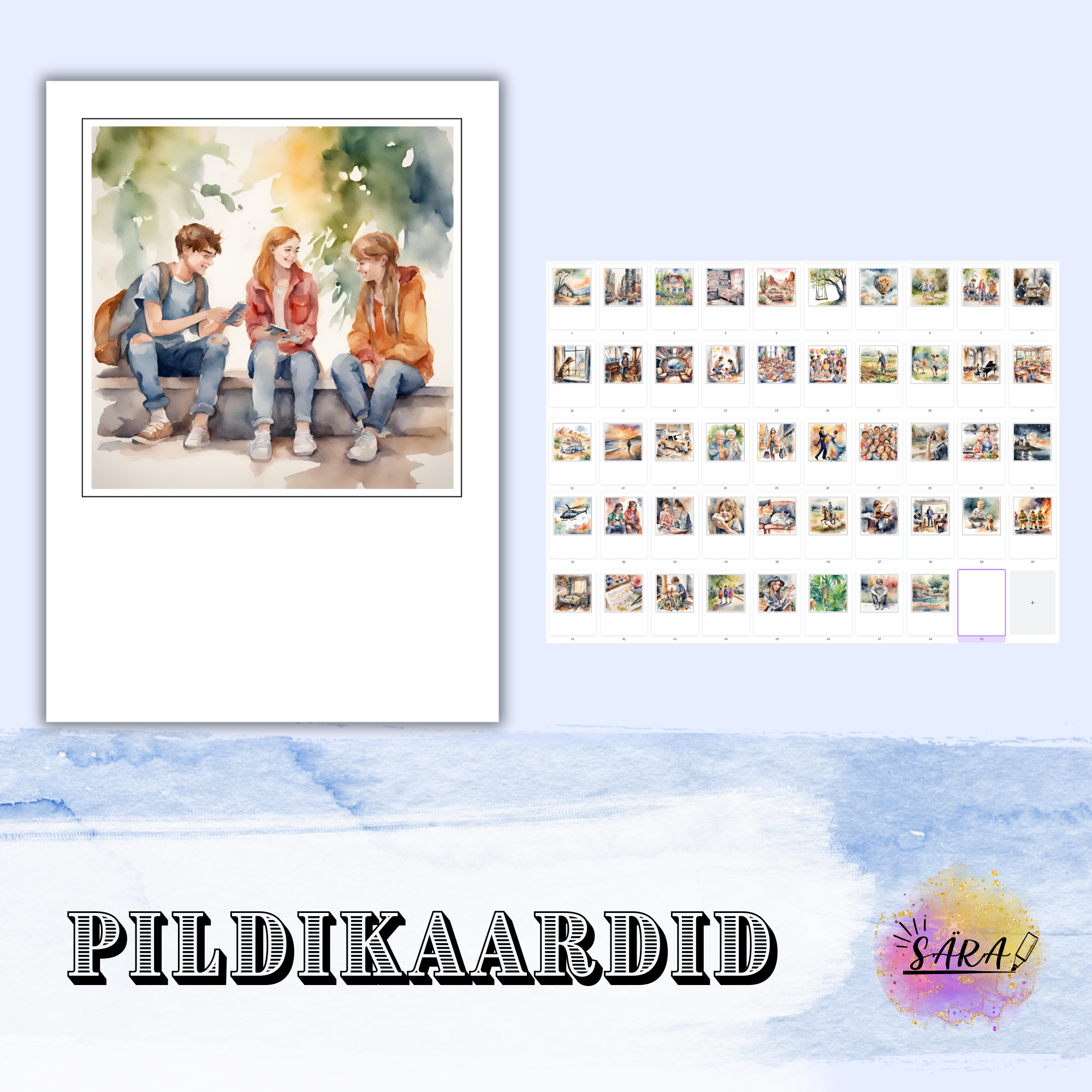 Pildikaardid (48tk)