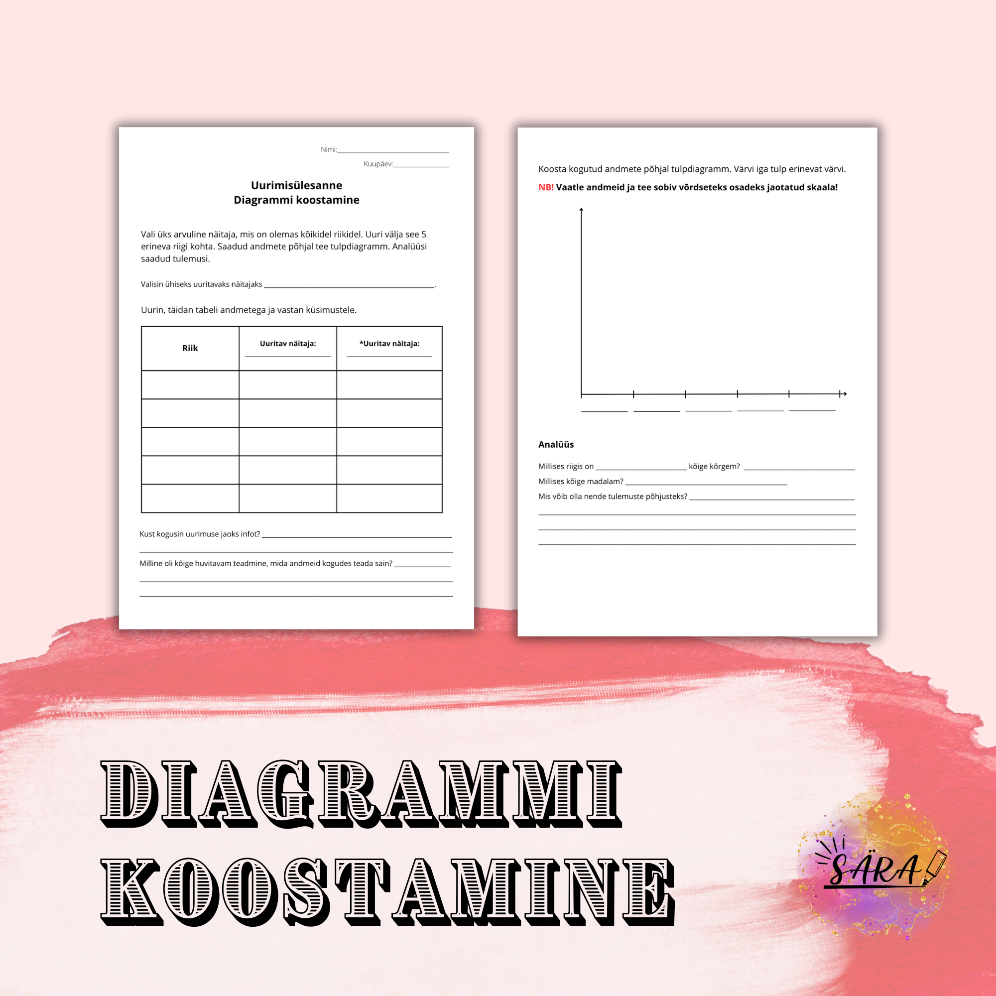 Tulpdiagrammi koostamine (uurimisülesanne)