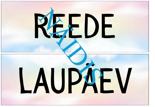 Kuude, aastaaegade, nädalapäevade ja suundade seinasildid - Image 2