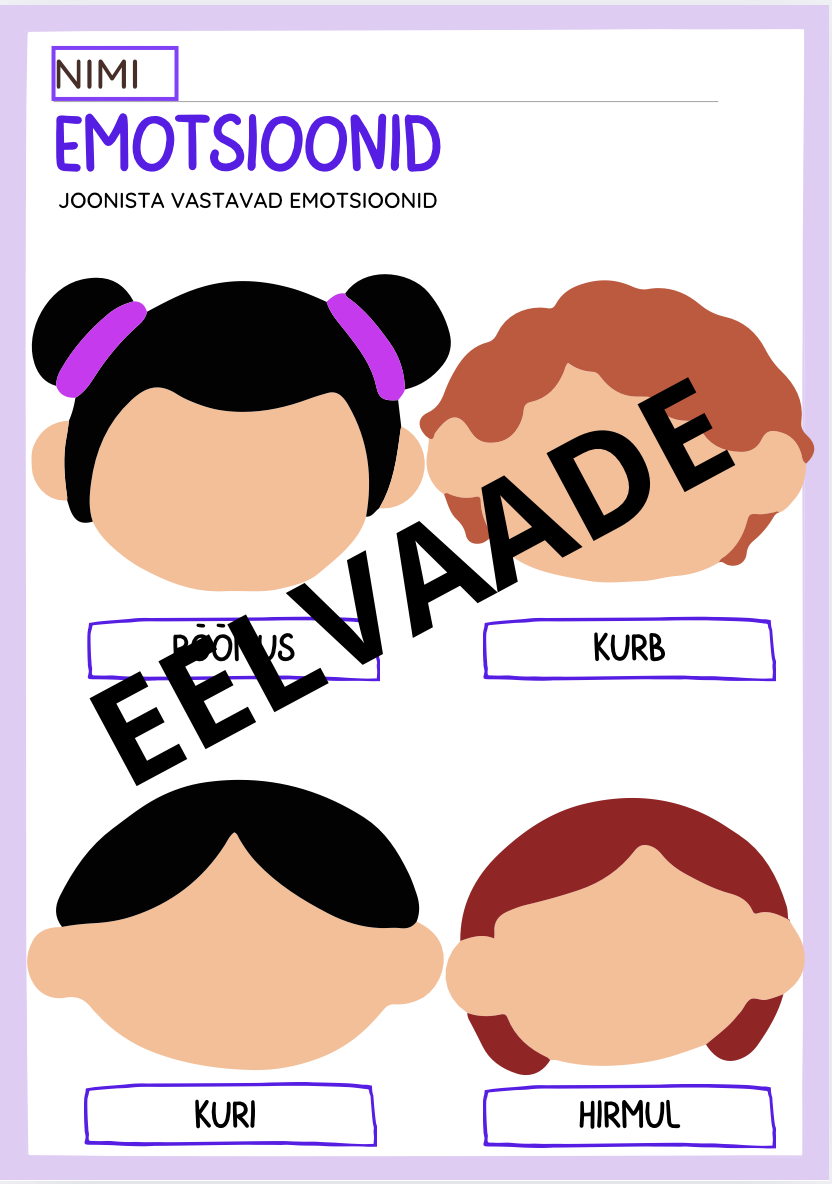 Emotsioonide joonistamine
