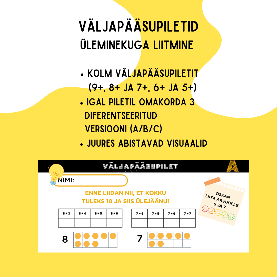 Väljapääsupiletid (üleminekuga liitmine)