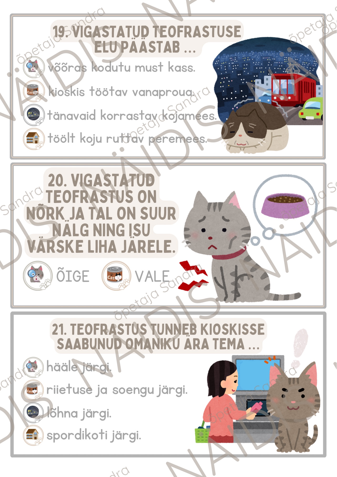 “TEOFRASTUS” (A. Reinla) LUGEMISTEST-TÖÖLEHTEDE KOGUMIK - Image 5