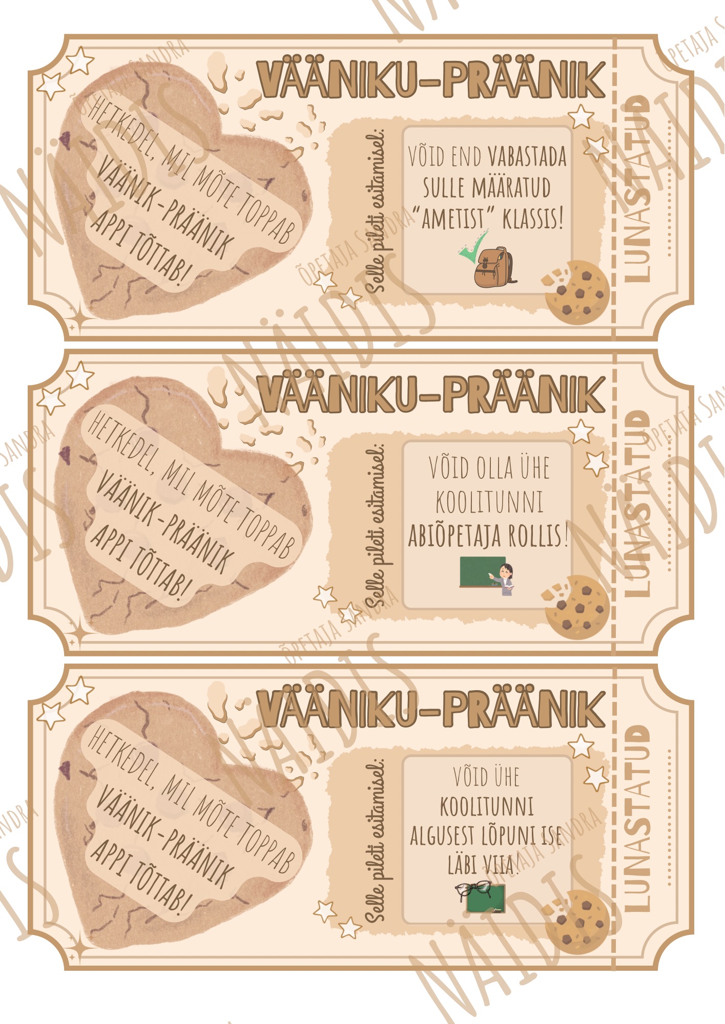 “VÄÄNIKU-PRÄÄNIKU” PREEMIAPILETID - Image 8