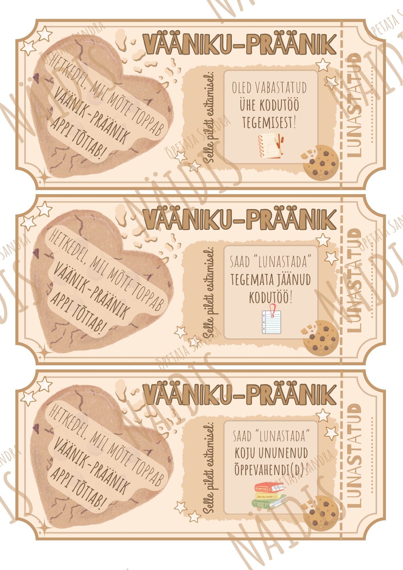 “VÄÄNIKU-PRÄÄNIKU” PREEMIAPILETID - Image 3